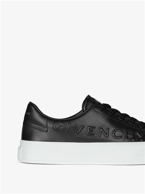 givenchy black city sport sneakers|givenchy sneakers size guide.